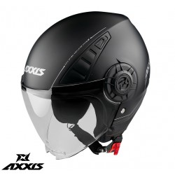 Casca Axxis model Metro S A1 negru lucios (open face) - omologare noua ECE 22.06 Casca Axxis model Metro S A1 negru lucios (open face) - omologare noua ECE 22.06