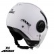 Casca Axxis model Metro S A0 alb lucios (open face) - omologare noua ECE 22.06