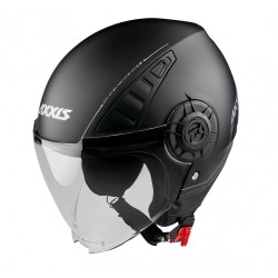 Casca Axxis model Metro S A1 negru mat (open face) - omologare noua ECE 22.06