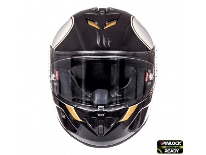 Casca integrala motociclete MT Rapide Revival B1 alb/negru lucios (fibra sticla) Casca integrala motociclete MT Rapide Revival B1 alb/negru lucios (fibra sticla)