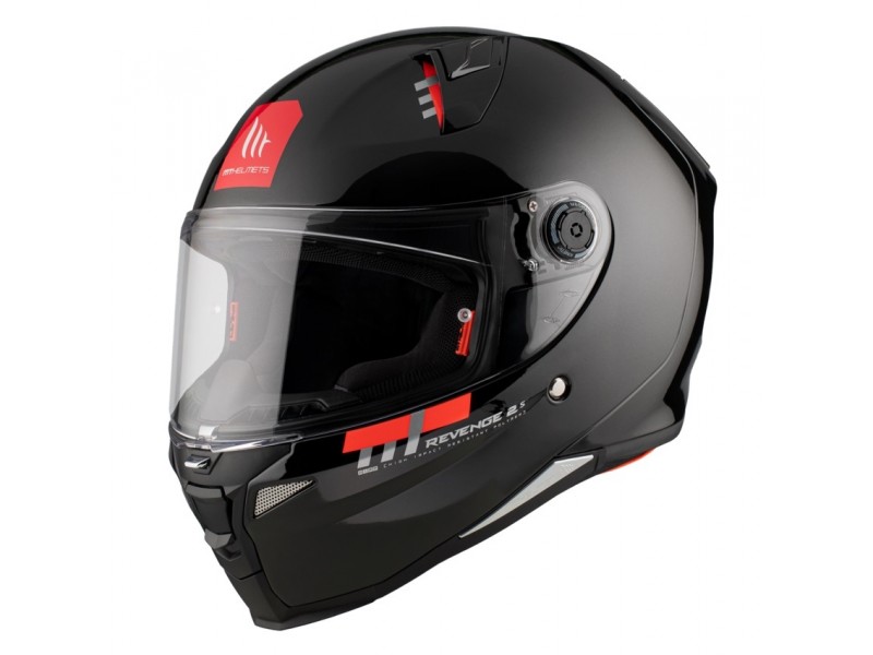 Casca integrala MT Revenge 2 S A1 negru lucios - omologare noua ECE 22.06