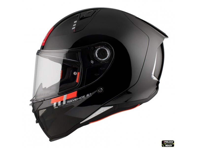 Casca integrala MT Revenge 2 S A1 negru lucios - omologare noua ECE 22.06