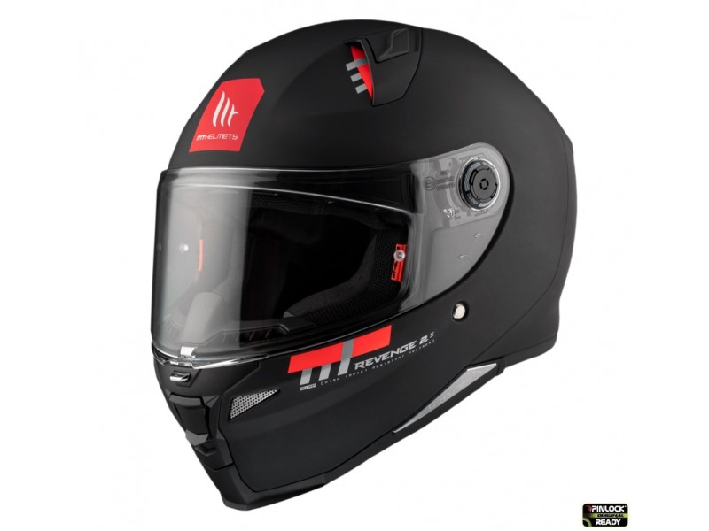 Casca integrala MT Revenge 2 S A1 negru mat - omologare noua ECE 22.06 Casca integrala MT Revenge 2 S A1 negru mat - omologare noua ECE 22.06