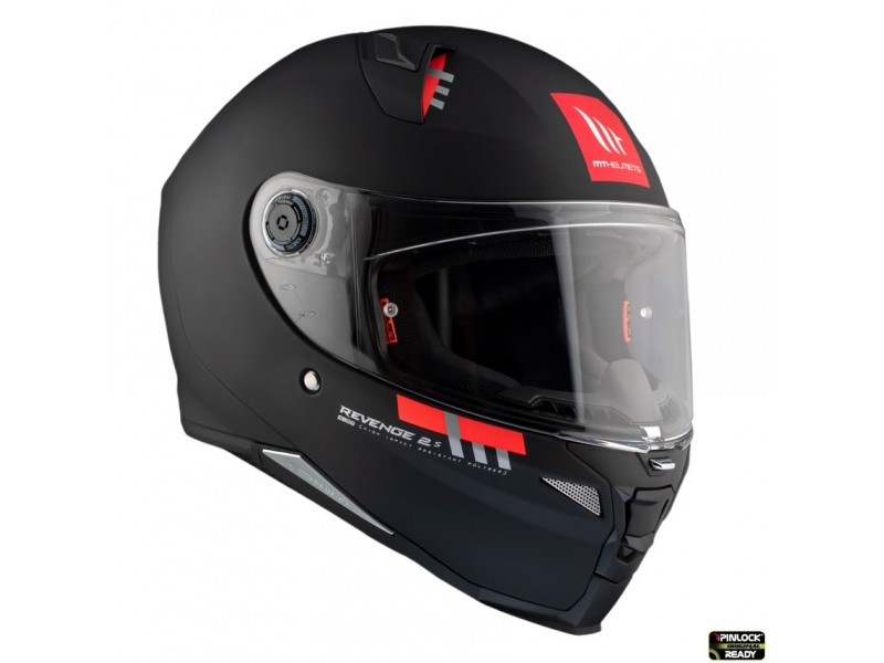Casca integrala MT Revenge 2 S A1 negru mat - omologare noua ECE 22.06 Casca integrala MT Revenge 2 S A1 negru mat - omologare noua ECE 22.06
