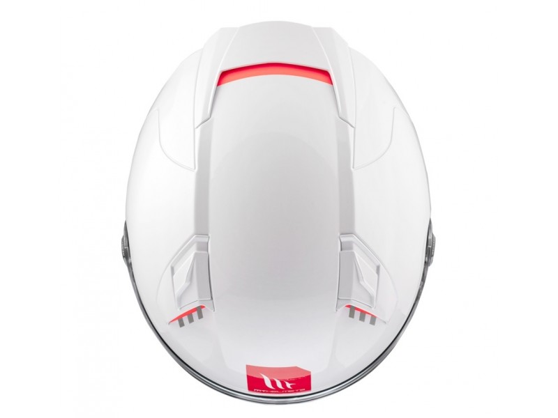 Casca integrala MT Revenge 2 S A0 alb lucios - omologare noua ECE 22.06