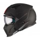 Casca MT Streetfighter SV S A1 negru mat (ochelari soare integrati) - masca (protectie) barbie si cozoroc detasabile