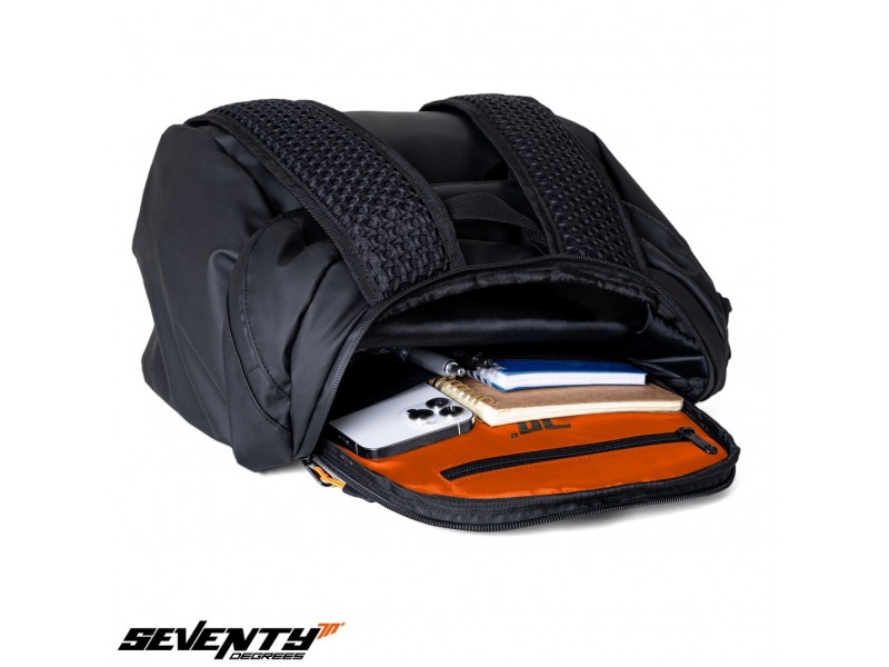Rucsac (ghiozdan) moto Seventy model SD-TB3 - culoare: negru
