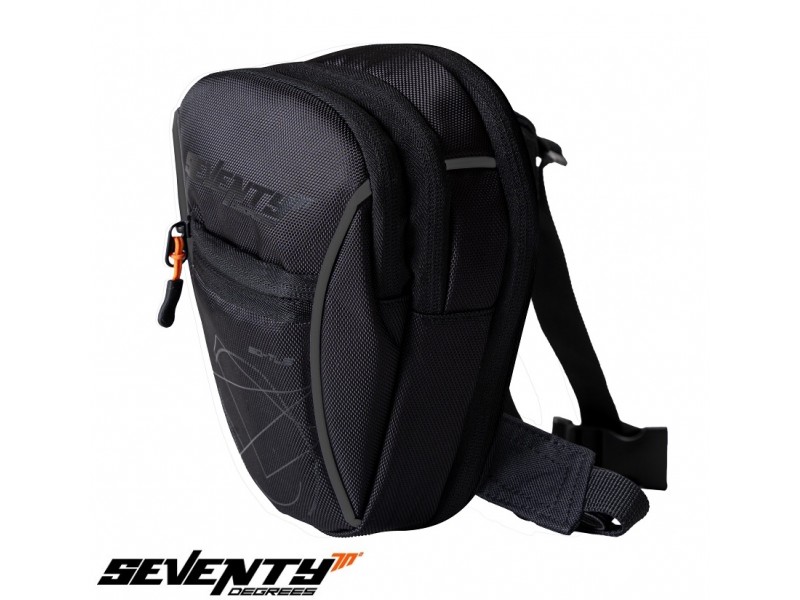 Borseta moto de picior Seventy model SD-TL2 - culoare: negru