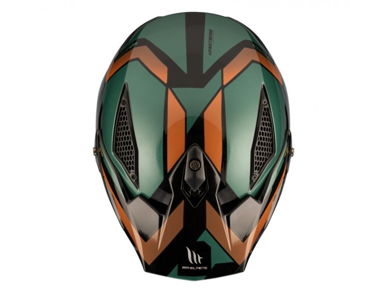 Casca MT Streetfighter SV S P1R A9 verde lucios (ochelari soare integrati) - masca (protectie) barbie si cozoroc detasabile Casca MT Streetfighter SV S P1R A9 verde lucios (ochelari soare integrati) - masca (protectie) barbie si cozoroc detasabile