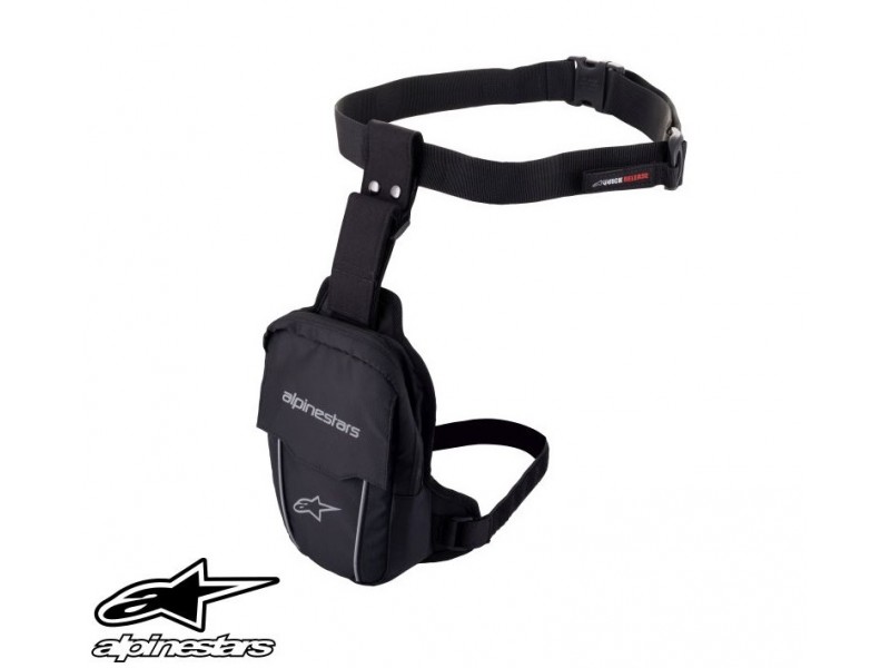 Borseta moto de picior Alpinestars Acces - culoare: negru