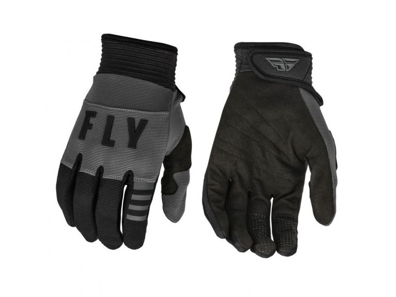 Manusi moto unisex cross-enduro Fly Racing model F-16 culoare: negru/gri