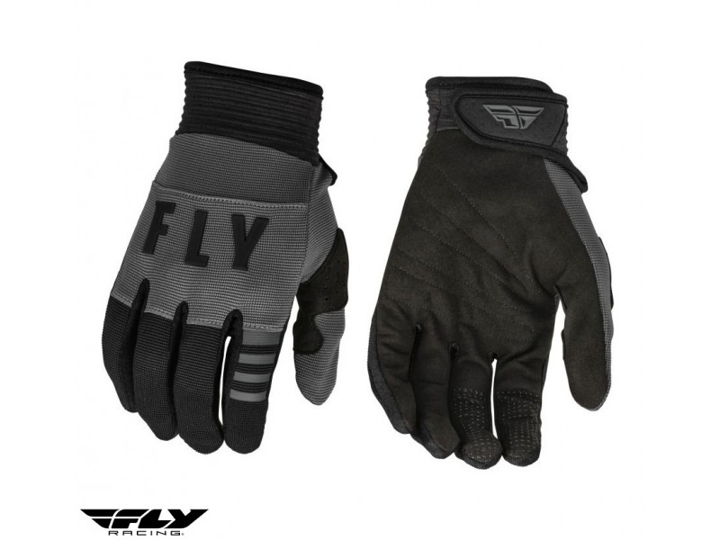 Manusi moto unisex cross-enduro Fly Racing model F-16 culoare: negru/gri Manusi moto unisex cross-enduro Fly Racing model F-16 culoare: negru/gri