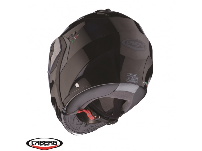 Casca modulabila (flip-up) Caberg model Duke X SV Smart black (negru lucios) Pinlock ready - lentila Pinlock NU este inclusa Casca modulabila (flip-up) Caberg model Duke X SV Smart black (negru lucios) Pinlock ready - lentila Pinlock NU este inclusa