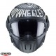 Casca Caberg model Ghost Nuke D5 negru/gri mat - fibra de sticla