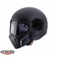 Casca Caberg model Ghost negru mat - fibra de sticla