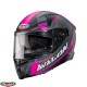 Casca integrala Caberg model Avalon X SV Optic L9 negru/gri/fuchsia (roz) mat Pinlock ready