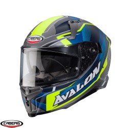 Casca integrala Caberg model Avalon X SV Optic L8 gri/albastru/galben fluor mat Pinlock ready Casca integrala Caberg model Avalon X SV Optic L8 gri/albastru/galben fluor mat Pinlock ready