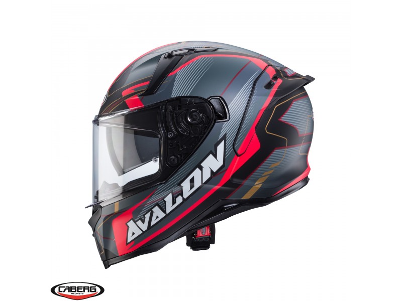 Casca integrala Caberg model Avalon X SV Optic L7 negru/gri/rosu mat Pinlock ready Casca integrala Caberg model Avalon X SV Optic L7 negru/gri/rosu mat Pinlock ready