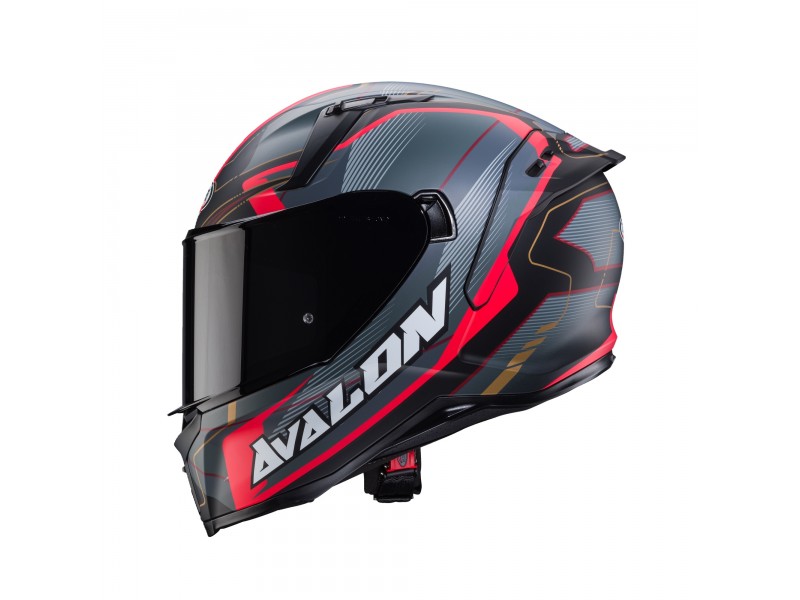 Casca integrala Caberg model Avalon X SV Optic L7 negru/gri/rosu mat Pinlock ready Casca integrala Caberg model Avalon X SV Optic L7 negru/gri/rosu mat Pinlock ready