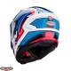 Casca integrala Caberg model Avalon X SV Optic D6 alb/albastru/rosu lucios Pinlock ready