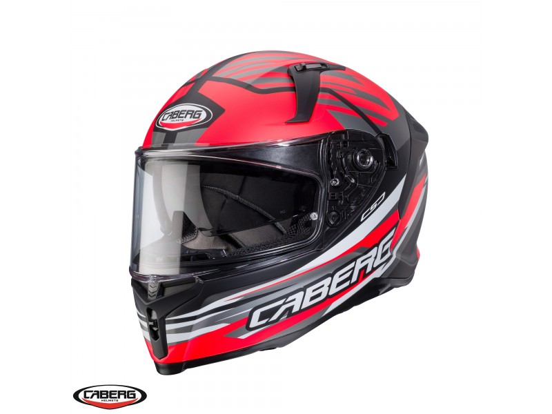 Casca integrala Caberg model Avalon X SV Kira L7 negru/gri/rosu fluor mat Pinlock ready Casca integrala Caberg model Avalon X SV Kira L7 negru/gri/rosu fluor mat Pinlock ready