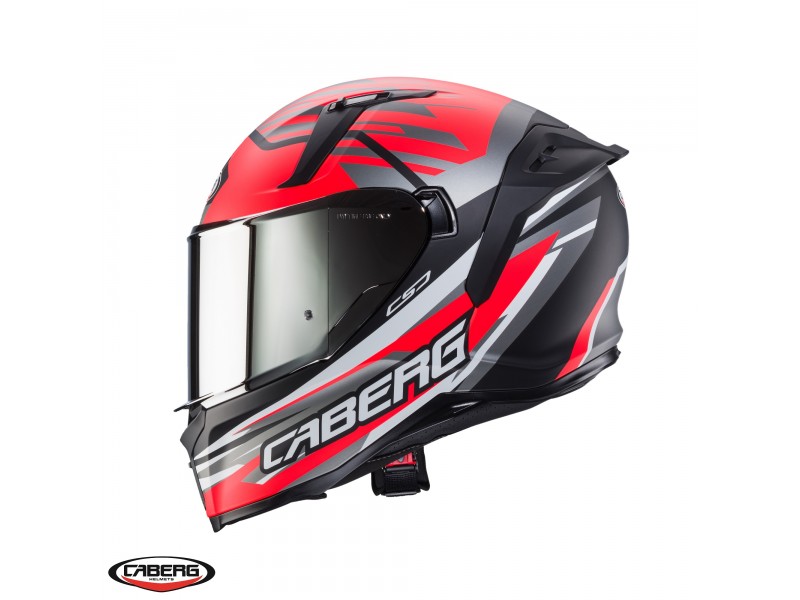 Casca integrala Caberg model Avalon X SV Kira L7 negru/gri/rosu fluor mat Pinlock ready Casca integrala Caberg model Avalon X SV Kira L7 negru/gri/rosu fluor mat Pinlock ready