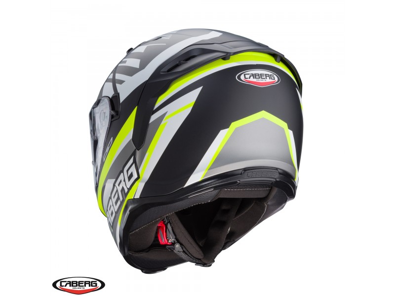 Casca integrala Caberg model Avalon X SV Kira L6 negru/gri/galben fluor mat Pinlock ready Casca integrala Caberg model Avalon X SV Kira L6 negru/gri/galben fluor mat Pinlock ready