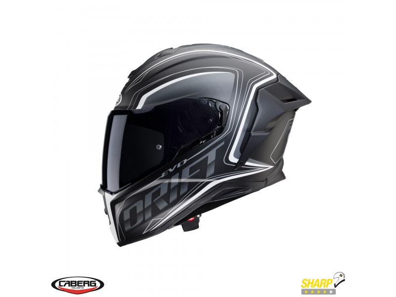 Casca integrala Caberg model Drift Evo SV Integra I0 negru/antracit/alb mat Pinlock ready - lentila Pinlock inclusa Casca integrala Caberg model Drift Evo SV Integra I0 negru/antracit/alb mat Pinlock ready - lentila Pinlock inclusa
