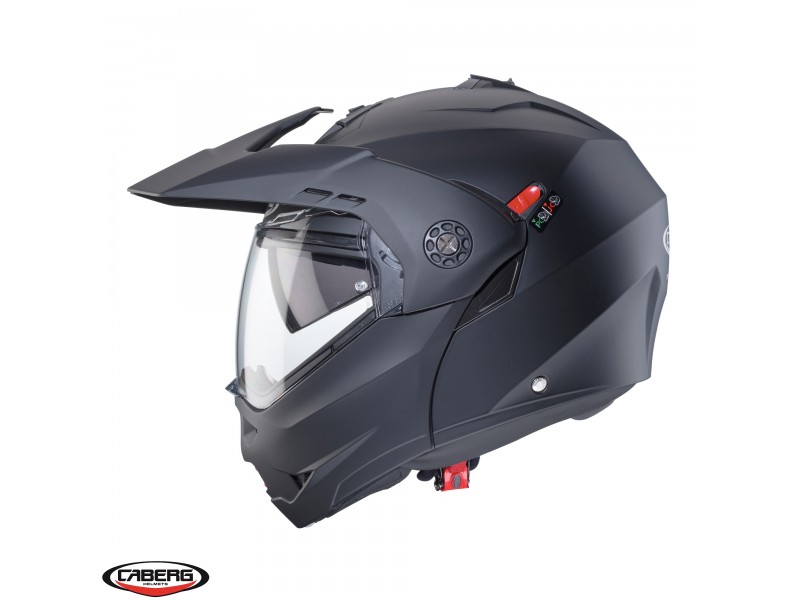 Casca modulabila (flip-up)/adventure Caberg model Tourmax X SV negru mat Pinlock ready - lentila Pinlock inclusa Casca modulabila (flip-up)/adventure Caberg model Tourmax X SV negru mat Pinlock ready - lentila Pinlock inclusa