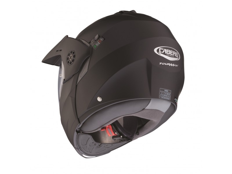 Casca modulabila (flip-up)/adventure Caberg model Tourmax X SV negru mat Pinlock ready - lentila Pinlock inclusa