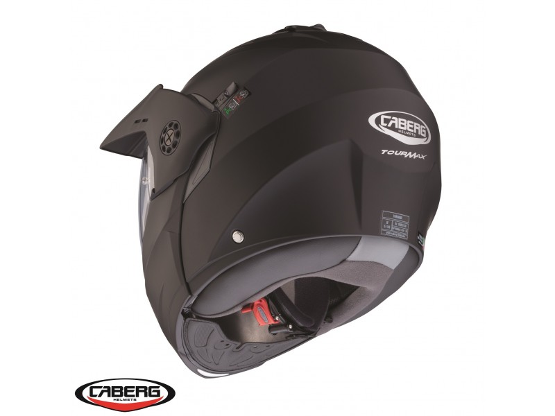 Casca modulabila (flip-up)/adventure Caberg model Tourmax X SV negru mat Pinlock ready - lentila Pinlock inclusa Casca modulabila (flip-up)/adventure Caberg model Tourmax X SV negru mat Pinlock ready - lentila Pinlock inclusa