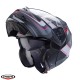 Casca modulabila (flip-up) Caberg model Duke X SV Tour G5 negru/fuchsia (roz)/antracit mat Pinlock ready - lentila Pinlock inclusa