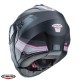 Casca modulabila (flip-up) Caberg model Duke X SV Tour G5 negru/fuchsia (roz)/antracit mat Pinlock ready - lentila Pinlock inclusa