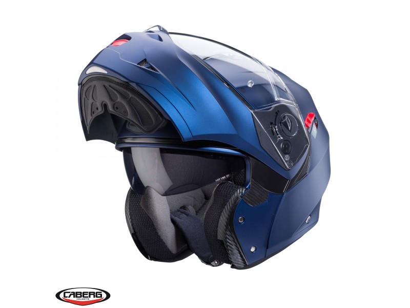 Casca modulabila (flip-up) Caberg model Duke X SV albastru mat Yama Pinlock ready - lentila Pinlock inclusa Casca modulabila (flip-up) Caberg model Duke X SV albastru mat Yama Pinlock ready - lentila Pinlock inclusa