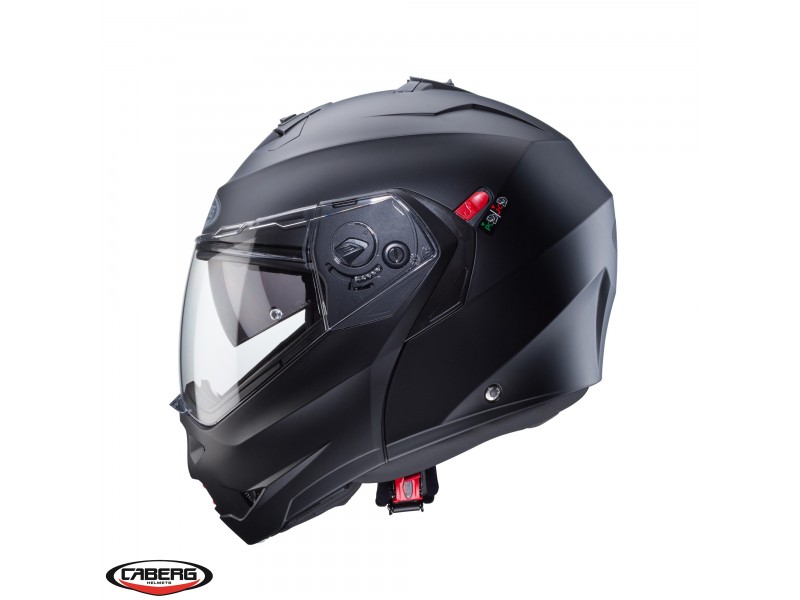 Casca modulabila (flip-up) Caberg model Duke X SV negru mat Pinlock ready - lentila Pinlock inclusa Casca modulabila (flip-up) Caberg model Duke X SV negru mat Pinlock ready - lentila Pinlock inclusa