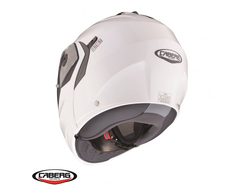 Casca modulabila (flip-up) Caberg model Duke X SV alb metalic lucios Pinlock ready - lentila Pinlock inclusa Casca modulabila (flip-up) Caberg model Duke X SV alb metalic lucios Pinlock ready - lentila Pinlock inclusa