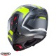 Casca modulabila (flip-up) Caberg model Horus X Road L1 gun metal (titanium)/negru/galben fluor mat Pinlock ready - lentila Pinlock inclusa