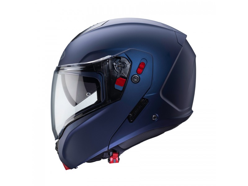 Casca modulabila (flip-up) Caberg model Horus X albastru mat Pinlock ready - lentila Pinlock inclusa