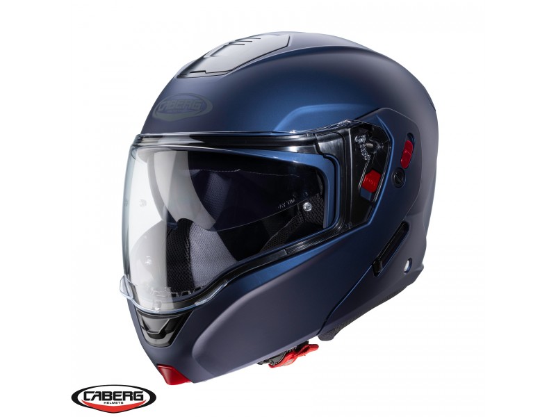 Casca modulabila (flip-up) Caberg model Horus X albastru mat Pinlock ready - lentila Pinlock inclusa Casca modulabila (flip-up) Caberg model Horus X albastru mat Pinlock ready - lentila Pinlock inclusa