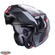 Casca modulabila (flip-up) Caberg model Duke Evo Move L2 SV gun metal (titanium)/negru/rosu mat Pinlock ready - lentila Pinlock inclusa