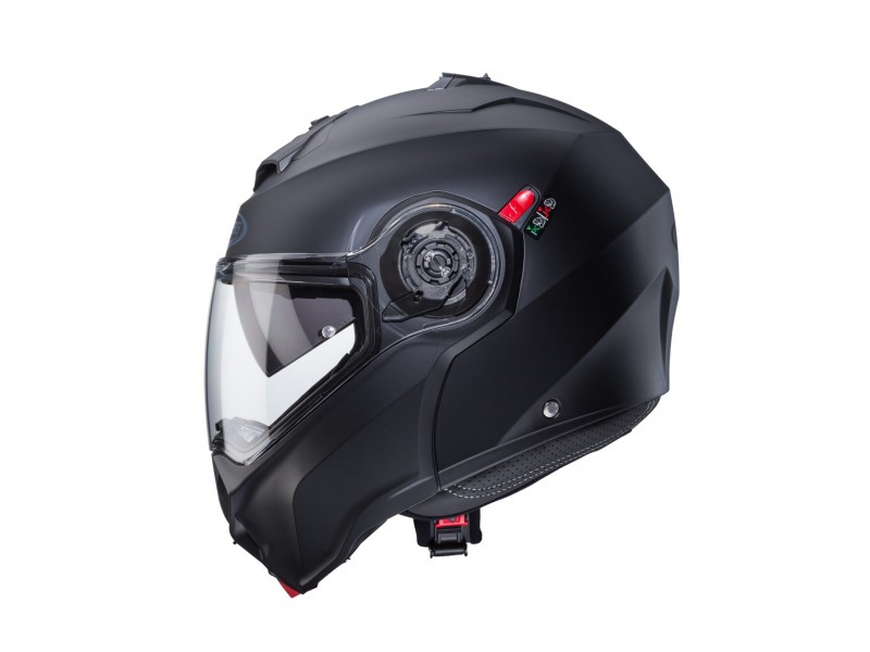 Casca modulabila (flip-up) Caberg model Duke Evo SV negru mat Pinlock ready - lentila Pinlock inclusa