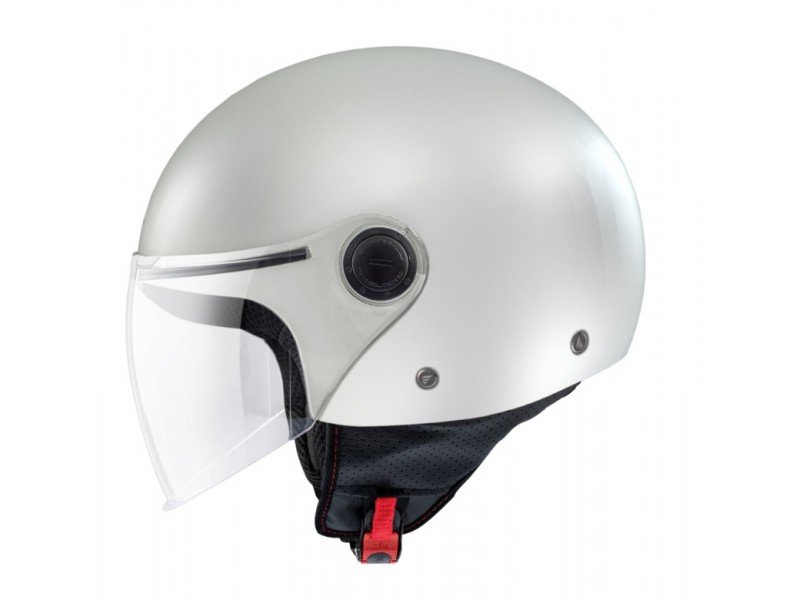 Casca open face motociclete MT Street S A0 alb lucios - omologare noua ECE 22.06