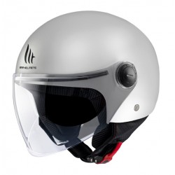 Casca open face motociclete MT Street S A0 alb lucios - omologare noua ECE 22.06 Casca open face motociclete MT Street S A0 alb lucios - omologare noua ECE 22.06