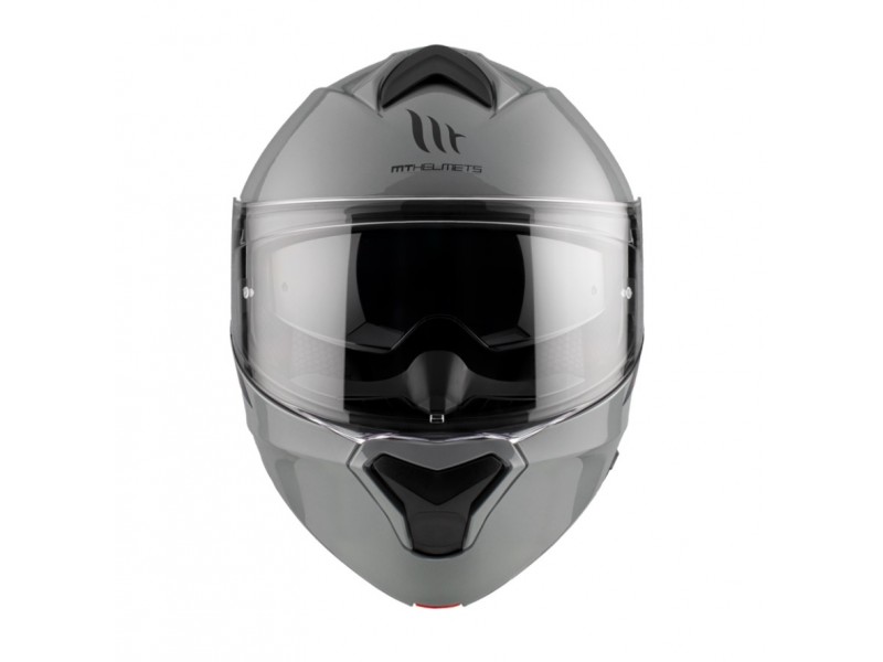 Casca modulabila MT Genesis SV A12 gri lucios Pinlock ready - omologare noua ECE 22.06