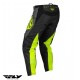 Pantaloni motociclete cross-enduro Fly Racing model F-16 culoare: negru/galben fluor