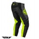 Pantaloni motociclete cross-enduro Fly Racing model F-16 culoare: negru/galben fluor