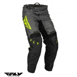 Pantaloni motociclete cross-enduro Fly Racing model F-16 culoare: negru/galben fluor