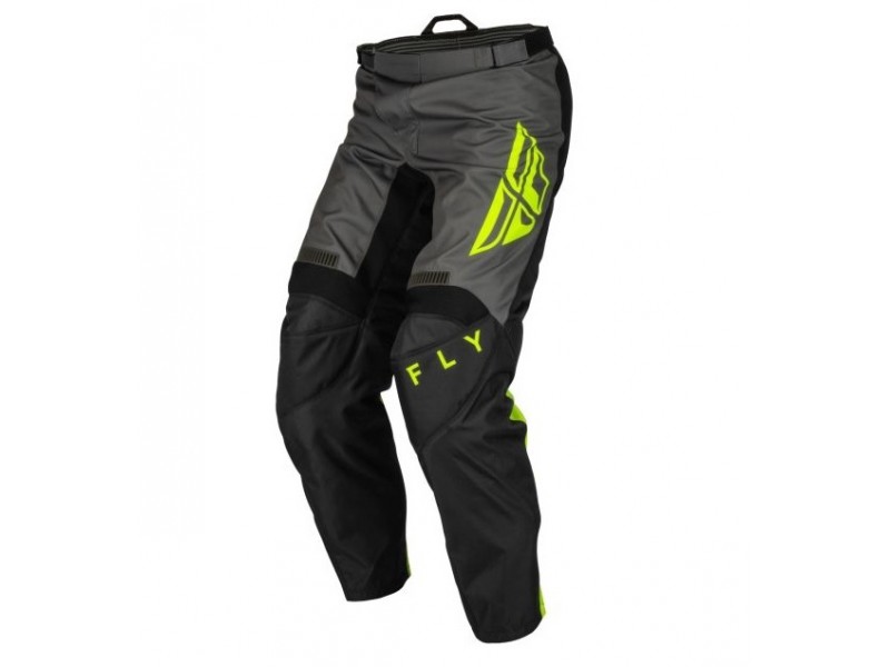 Pantaloni motociclete cross-enduro Fly Racing model F-16 culoare: negru/galben fluor Pantaloni motociclete cross-enduro Fly Racing model F-16 culoare: negru/galben fluor