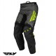 Pantaloni motociclete cross-enduro Fly Racing model F-16 culoare: negru/galben fluor