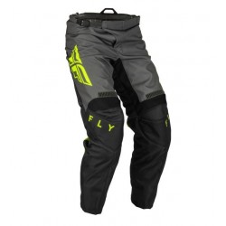 Pantaloni motociclete cross-enduro Fly Racing model F-16 culoare: negru/galben fluor